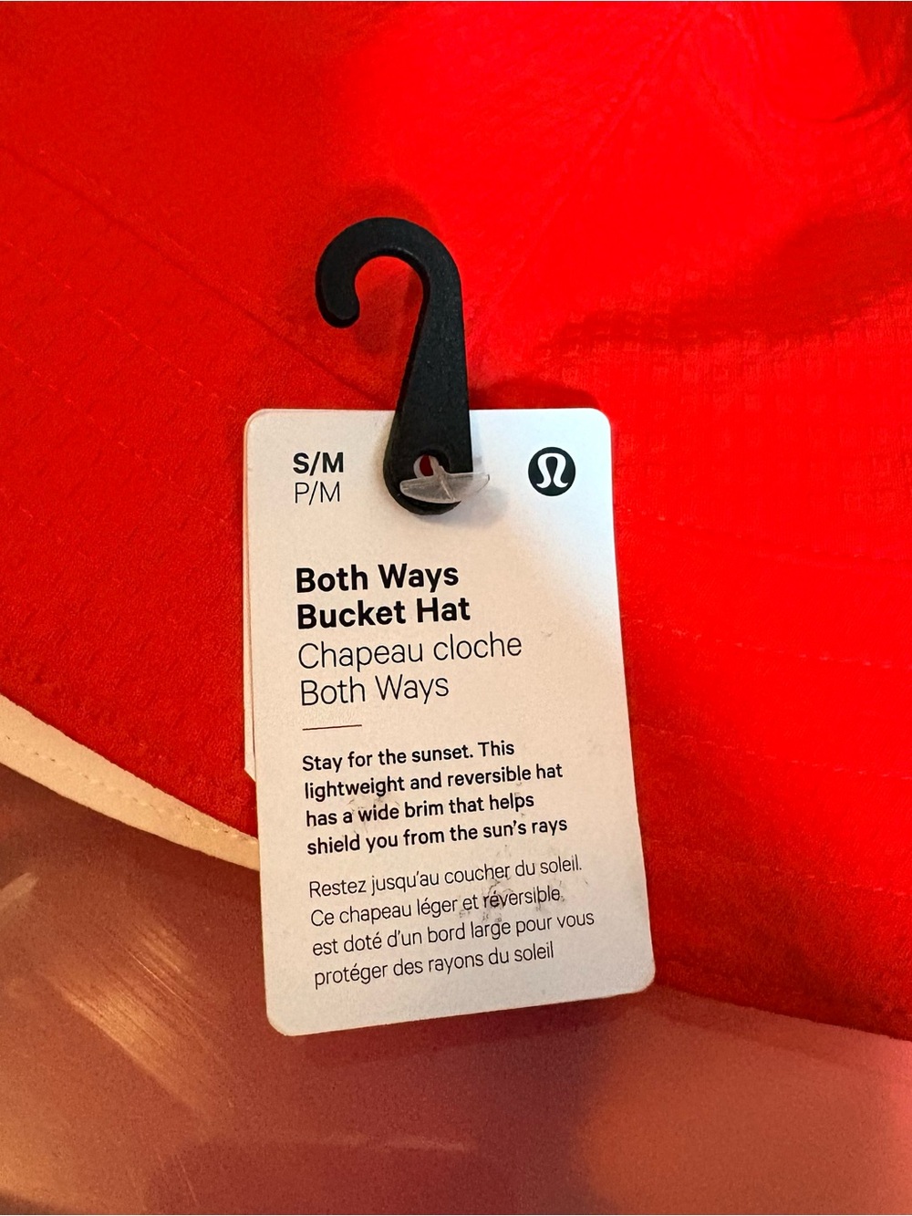 Lululemon Both Ways Reversible Bucket Hat.  S/M HTHT NWT - Picture 3 of 3